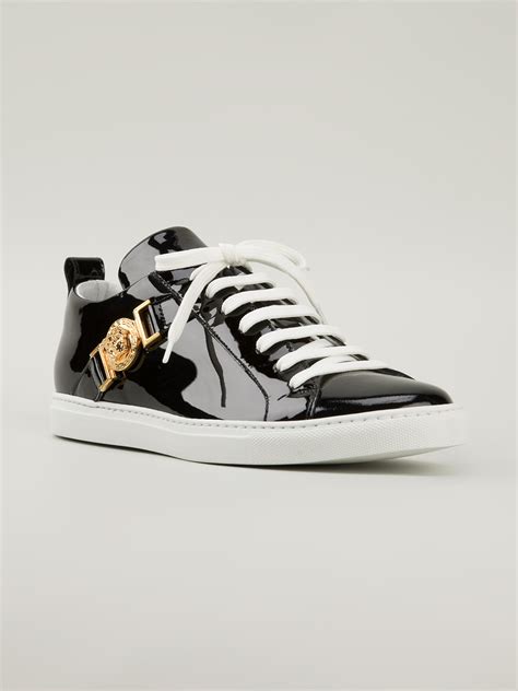 versace medusa low top sneakers|versace sneakers men.